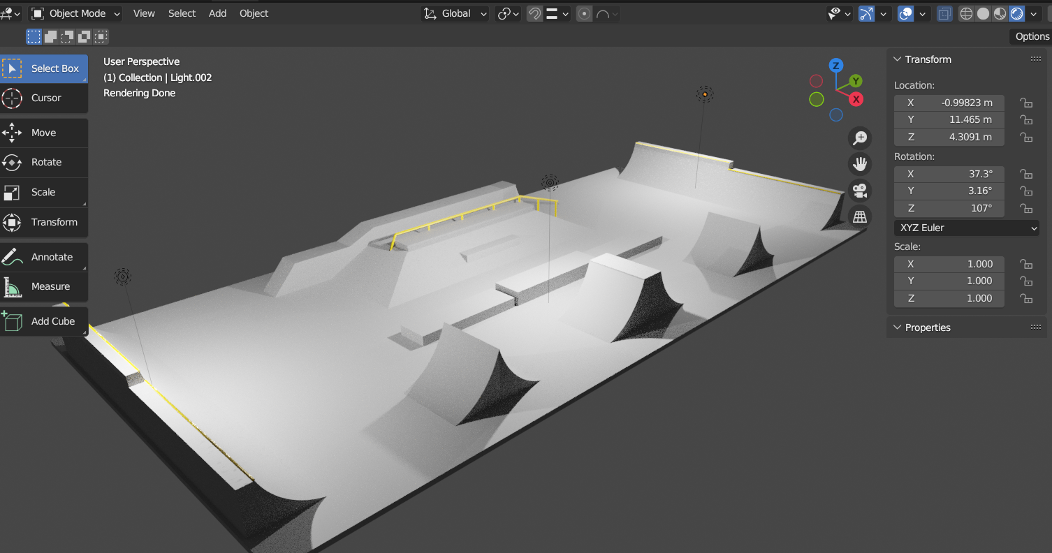 Diseños 3D en Blender con Three.js